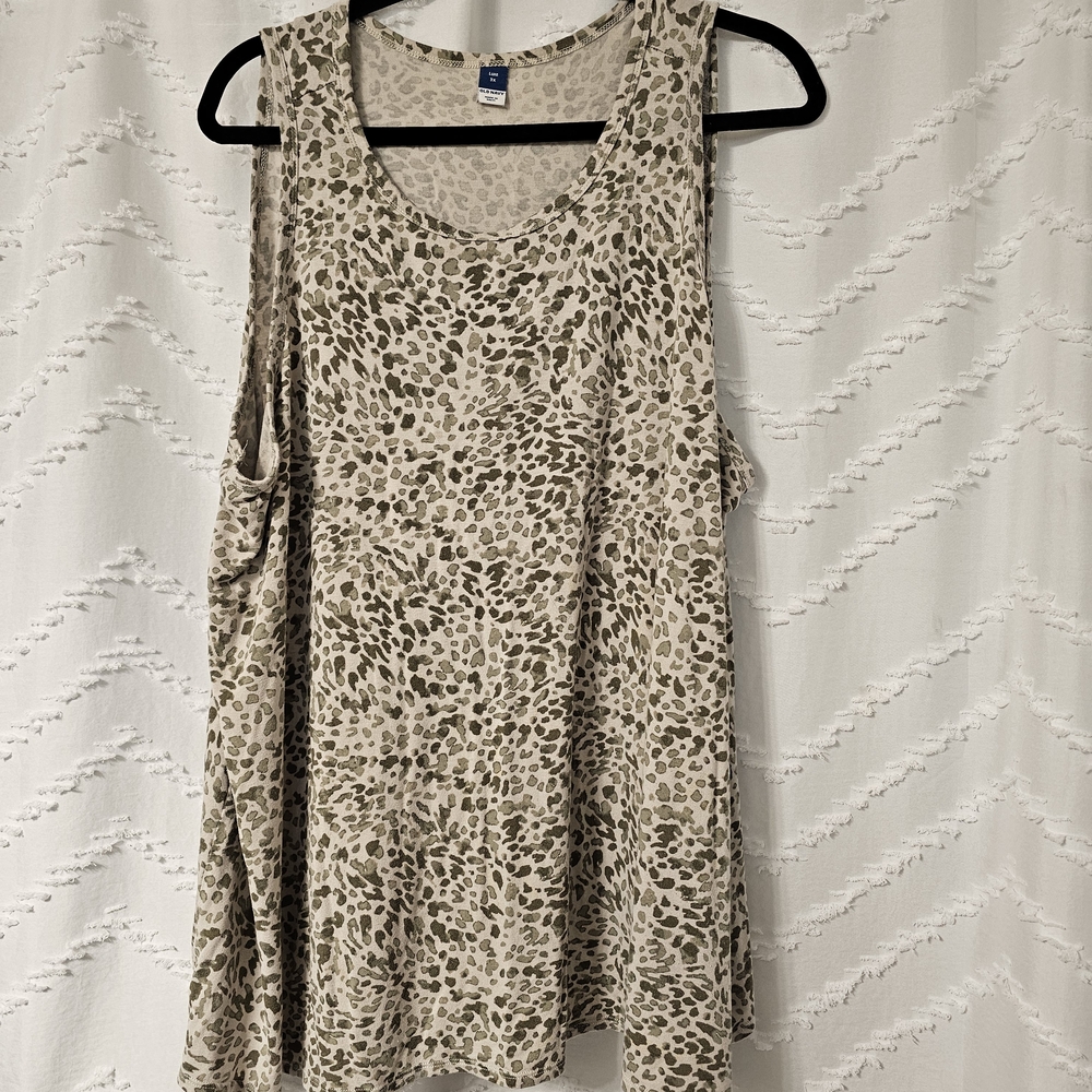Old Navy Animal Print Tank Top
